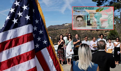Los trámites de la visa americana en USCIS se verán afectados para miles de inmigrantes en Estados Unidos. Foto: Composición LR/USCIS/AFP