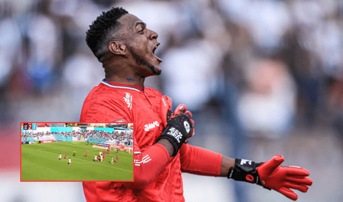 El arquero de UTC, Diego Campos, fue víctima de presuntos calificativos racistas por los hinchas rimenses. Foto: composición LR/Transfermarkt/Líbero El arquero de UTC, Diego Campos, fue víctima de presuntos calificativos racistas por los hinchas rimenses. Foto: composición LR/Transfermarkt/Líbero