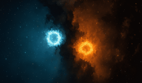 La materia y la antimateria deberían haberse eliminado completamente hace eones, dejando al Universo como un lugar muy vacío.