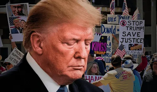 Ciudades santuario de California y Colorado desafían a Donald Trump al defender a inmigrantes indocumentados. Foto: composición LR/AFP Ciudades santuario de California y Colorado desafían a Donald Trump al defender a inmigrantes indocumentados.