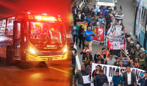 No solo los transportistas se unirán a la movilización, sino también gremios de comerciantes, estudiantes, entre otros. Foto: Composición LR Paro de transportistas hoy