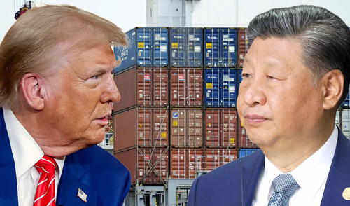 Trump amenazó a China con imponer un arancel adicional del 50% si no retira impuestos a los productos de Estados Unidos.
