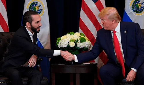 El acuerdo entre Nayib Bukele y Donald Trump genera controversia y división en la opinión pública. Foto: CNN El acuerdo entre Nayib Bukele y Donald Trump genera controversia y división en la opinión pública. Foto: CNN