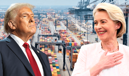 Trump confirmó que más de 50 países pidieron a Estados Unidos "negociar aranceles". Foto: El Economista. Trump confirmó que más de 50 países pidieron a Estados Unidos "negociar aranceles". Foto: El Economista.