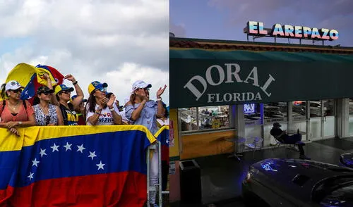 En Miami, más de 200.000 venezolanos residen en la zona conocida como "Little Venezuela". Foto: composición LR En Miami, más de 200.000 venezolanos residen en la zona conocida como "Little Venezuela". Foto: composición LR