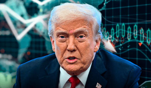 Trump instó a los estadounidenses a ser fuertes y pacientes ante estos cambios económicos, ya que al final habrá "grandeza", pero a largo plazo. Foto: composición LR/AFP