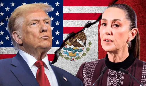 Claudia Sheinbaum evalúa respuesta comercial proporcional ante política arancelaria de Estados Unidos. Foto: composición LR Claudia Sheinbaum evalúa respuesta comercial proporcional ante política arancelaria de Estados Unidos.