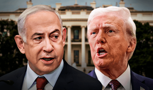 Es la segunda vez que Trump y Netanyahu se reúnen en la Casa Blanca durante el actual gobierno. Foto: composición LR