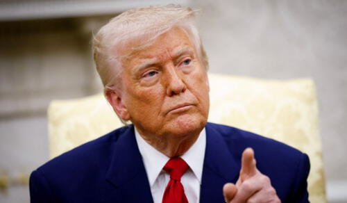 Como consecuencia de estas medidas, los futuros de Wall Street, el petróleo y las bolsas de Europa experimentaron caídas. Foto: AFP.