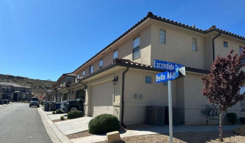 La casa de alquiler vacacional en la que se hospedaba Andreea Mottram. Foto: difusión.