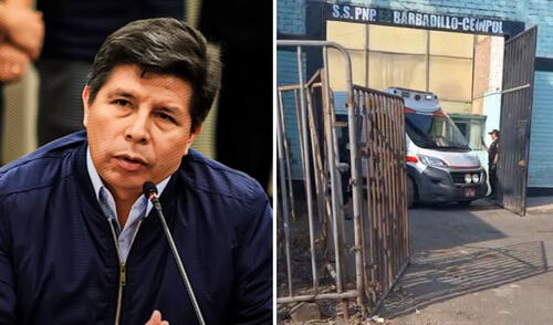 No es la primera vez que el expresidente es trasladado a un hospital. Foto: composición LR Pedro Castillo