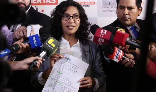 Leslie Urteaga podría ser interpelada por el Congreso en las próximas semanas | Foto: John Reyes/URPI-LR. Leslie Urteaga podría ser interpelada por el Congreso en las próximas semanas