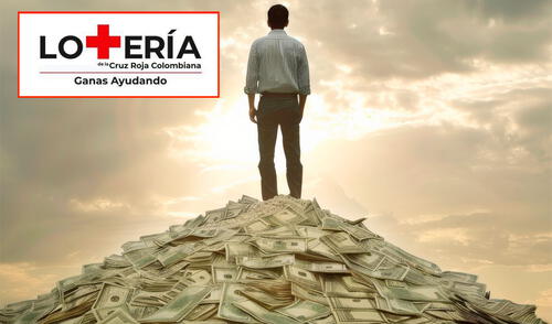 La Lotería Cruz Roja entrega un premio mayor de 7.000 millones de pesos. Foto: composición LR / Freepik Resultados Lotería Cruz Roja EN VIVO