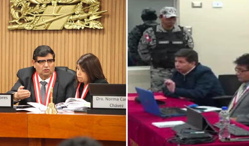 Pedro Castillo volvió a rechazar el juicio en su contra. Foto: composición LR Pedro Castillo