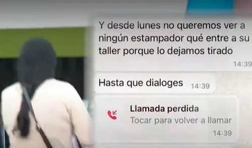 Extorsionadores amenazan a empresaria de Gamarra de atentar contra sus trabajadores