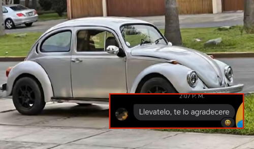 Peruano vende auto Volkswagen y su sinceridad extrema desata risas en redes: "Llévatelo, te lo agradeceré"
