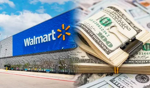 Si eres uno de los miles de consumidores que posee billetes deteriorados, es importante que sigas los pasos para canjearlos y evitar inconvenientes. Foto: composición LR Walmart y los billetes en mal estado que no aceptará - Estados Unidos