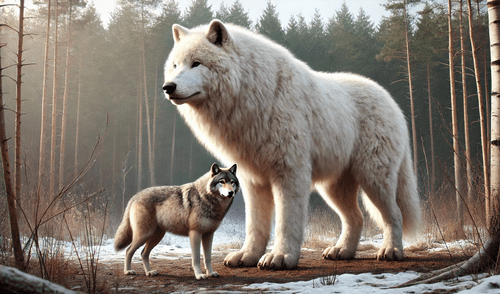 lobos gigante, lobos terribles, lobo gigante, lobo terrible, América