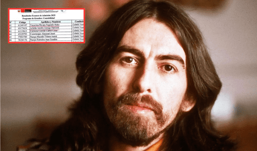 'George Harrison' postula a instituto en Perú para estudiar Contabilidad y logra ingresar