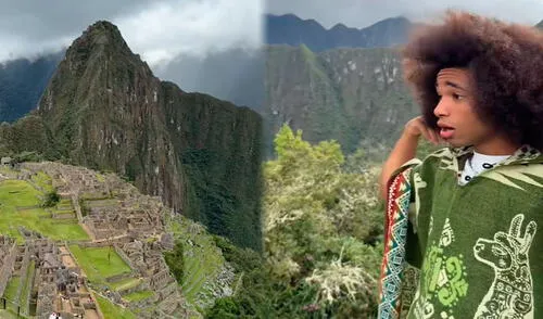 Noel Goez Crazy quedó sorprendido al llegar a Cusco y visitar el maravilloso Machu Picchu. Foto: composición LR/ TikTok/ @noelgoezcrazy Noel Goez Crazy quedó sorprendido al llegar a Cusco y visitar el maravilloso Machu Picchu.