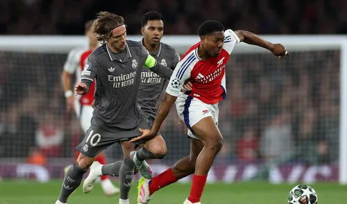 Real Madrid enfrentó al Arsenal por los cuartos de final de la Champions League