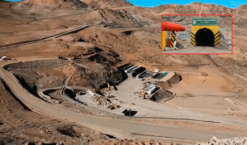 El proyecto San Gabriel es una mina subterránea de oro y plata desarrollada por la Compañía de Minas Buenaventura, ubicada en Moquegua. Foto: composición LR/Perú Construye/Desde Adentro