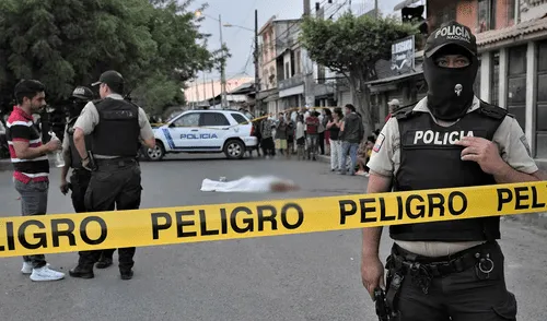 Según Insight Crime, en 2024 Ecuador tuvo la tasa más alta de homicidios en América Latina. Foto: EL PAÍS. Según Insight Crime, en 2024 Ecuador tuvo la tasa más alta de homicidios en América Latina. Foto: EL PAÍS.