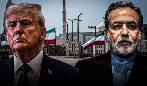 Donald Trump anunció que este sábado inician las negociaciones con Irán sobre programa nuclear. Foto: composición LR