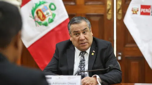 Gustavo Adrianzén confirmó su asistencia al Pleno. Foto: Presidencia Gustavo Adrianzén confirmó su asistencia al Pleno.