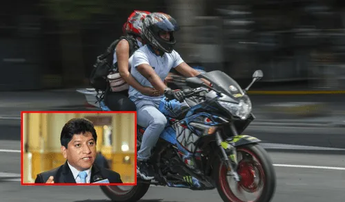 Defensoría del Pueblo propone prohibir circulación de motos para combatir la delincuencia. Foto: composición LR/ANDINA.