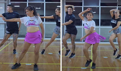 Adulta mayor se luce con coreografía de ‘Explosión de Iquitos’ y usuarios reaccionan: “Mis respetos”