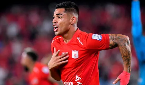 Luis Ramos llegó al equipo escarlata en condición de préstamo. Foto: América de Cali