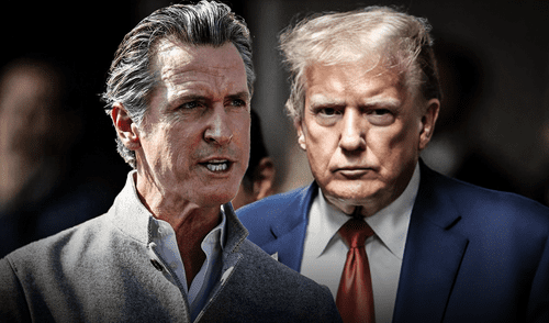 Gavin Newsom presentó una demanda contra Donald Trump por la cancelación de más de 3 millones de dólares en fondos para bibliotecas. Foto: EFE