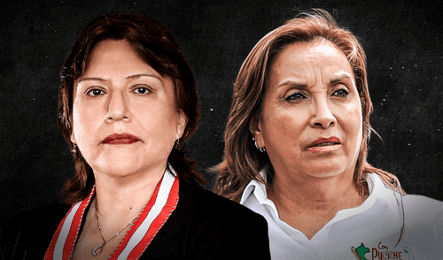 Durante la sesión del Acuerdo Nacional, la mandataria volvió a criticar fuertemente a la fiscal de la Nación, Delia Espinoza. Foto: composición de Jazmín Ceras/LR. Dina Boluarte Fiscalía de la Nación Ministerio Público Delia Espinoza