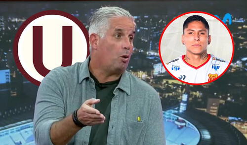 Diego Rebagliati señaló la falta de gol como el principal problema de Universitario en la actualidad. Foto: composición LR/captura Movistar Deportes/Atlético Grau Diego Rebagliati señaló la falta de gol como el principal problema de Universitario en la actualidad.