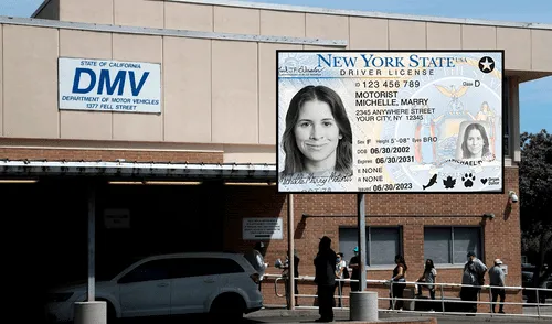 Una característica de la Real ID es que tiene una estrella dorada en la esquina superior derecha.