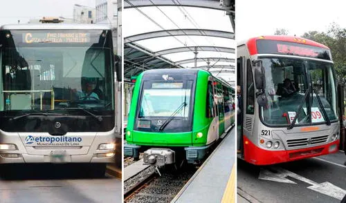 El personal de la ATU se encontrará desplegado en diferentes distritos para reportar cualquier incidencia en el Metropolitano, Metro de Lima y corredores. Foto: composición LR/Andina ATU paro de transporte