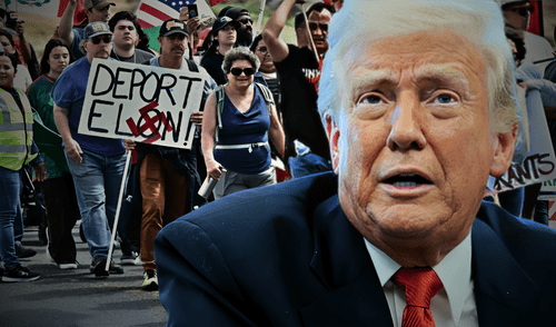 Donald Trump amenaza con cortar fondos a ciudades santuario por proteger a inmigrantes indocumentados en Estados Unidos. Foto: composición LR/difusión Donald Trump amenaza con cortar fondos a ciudades santuario por proteger a inmigrantes indocumentados en Estados Unidos.