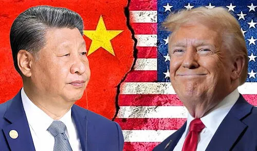 El pasado 2 de abril, Trump mostró la relación de aranceles “recíprocos” que desplegaría para 185 países. Foto: Composición LR.