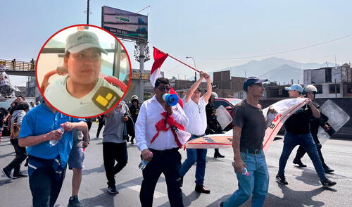 Los transportistas afectados por la extorsión expresan su indignación debido a que no pueden trabajar con tranquilidad. Foto: Latina