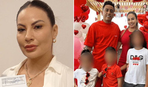 Pamela López y Christian Cueva