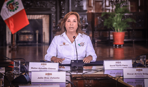 Dina Boluarte no reconoce errores de su gestión. Foto: Presidencia del Perú dina boluarte
