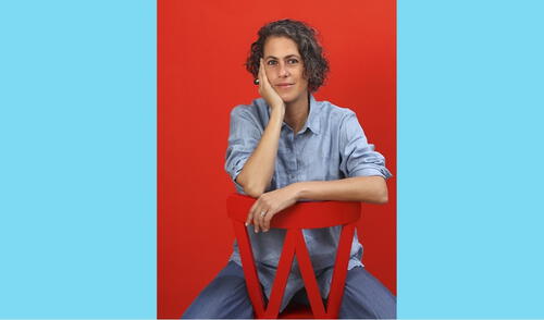 Escritora Katya Adaui. Foto: Isabel Wagemann.