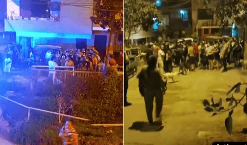 Asesinan a sujeto en vía pública en SJL. Foto: composición LR / captura Latina Noticias