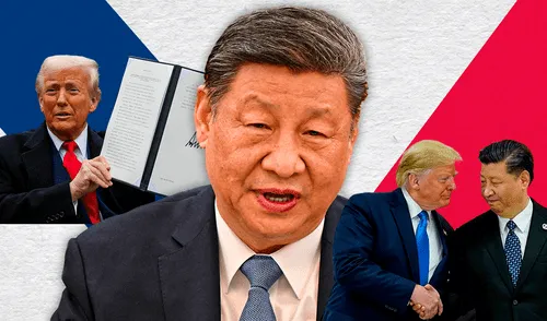 El presidente Xi Jinping hizo un llamado a la Unión Europea (UE) para que actúen de manera coordinada frente a las acciones unilaterales de ciertos actores internacionales. Foto: composición LR/AFP El presidente Xi Jinping hizo un llamado a la Unión Europea (UE) para que actúen de manera coordinada frente a las acciones unilaterales de ciertos actores internacionales. Foto: composición LR/AFP