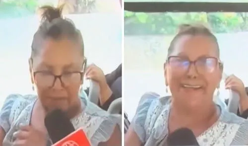 La mujer sorprendió con su inusual respuesta durante el paro de transportistas en Lima. Foto: composición LR/ TikTok/ @solterocodiciado La mujer sorprendió con su inusual respuesta durante el paro de transportistas en Lima.