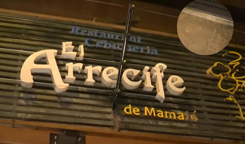 En Comas, delincuentes detonan explosivo en las afueras de cevichería El Arrecife. Foto: Composición LR/Captura de pantalla de Youtube