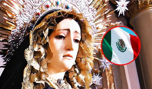 Los altares dedicados a la Virgen Dolorosa están compuestos por diversos elementos cargados de simbolismo cristiano. Foto: composición LR Viernes de Dolores en México 2025