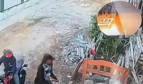 Delincuentes lanzaron explosivo contra casa de Trujillo. Foto: Composición LR/Captura de pantalla de Youtube Delincuentes lanzaron explosivo contra casa de Trujillo. Foto: Composición LR/Captura de pantalla de Youtube