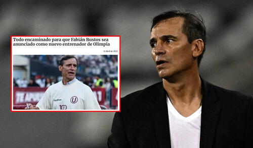 Fabián Bustos ganó el título de la Liga 1 2024 con Universitario tras ganar el Torneo Apertura y el Torneo Clausura.